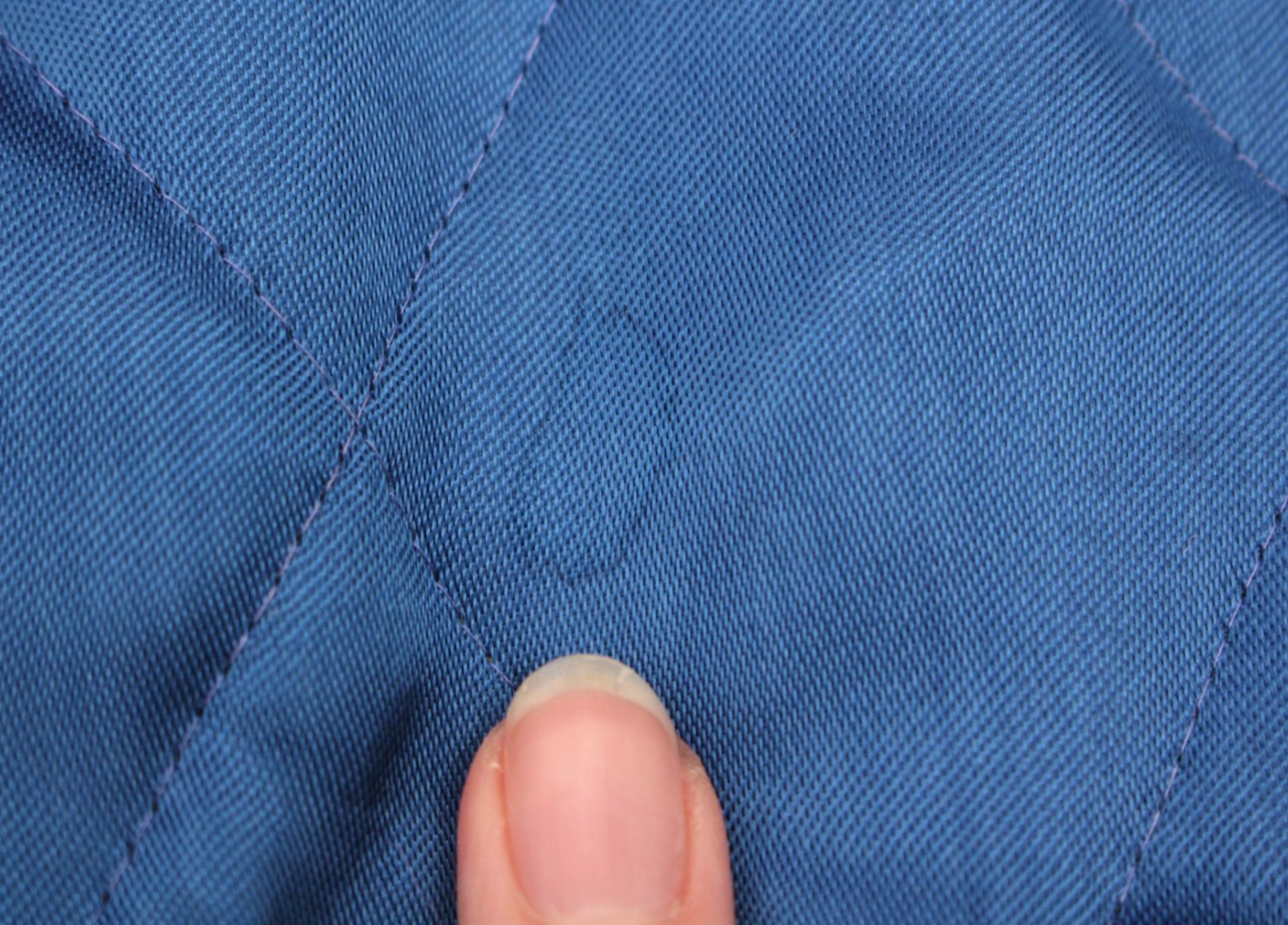 VTG Womens 50s 60s Blue Embroidered Rayon Korean / Japanese Robe S/M 1950s 1960s