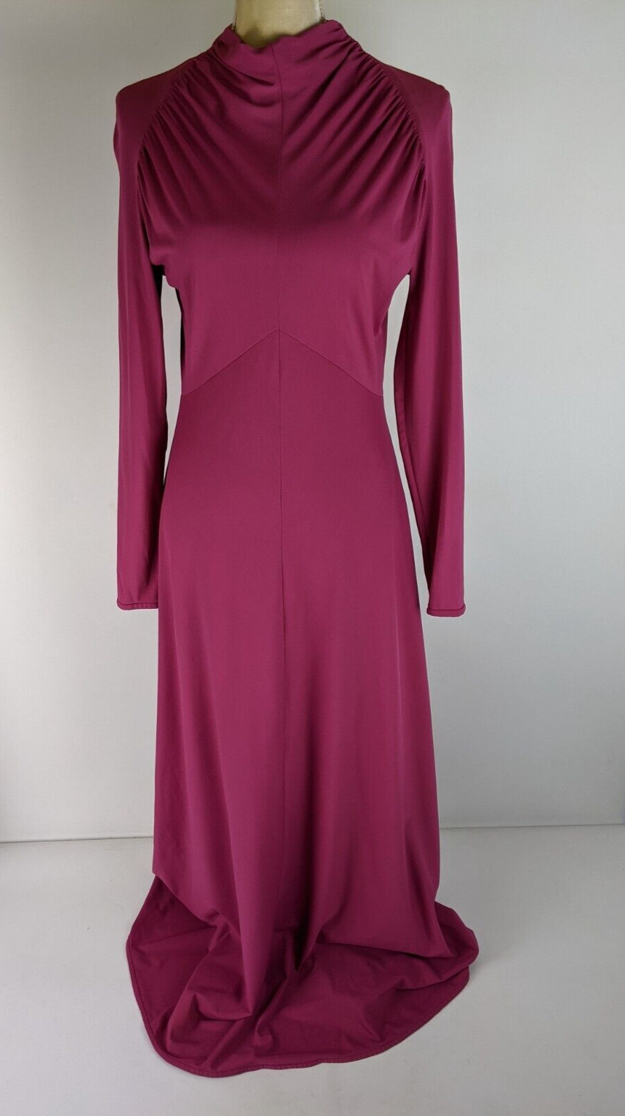 Vintage Designer Robert David Morton Maxi Dress Gown Disco 1970s Womens XS Small