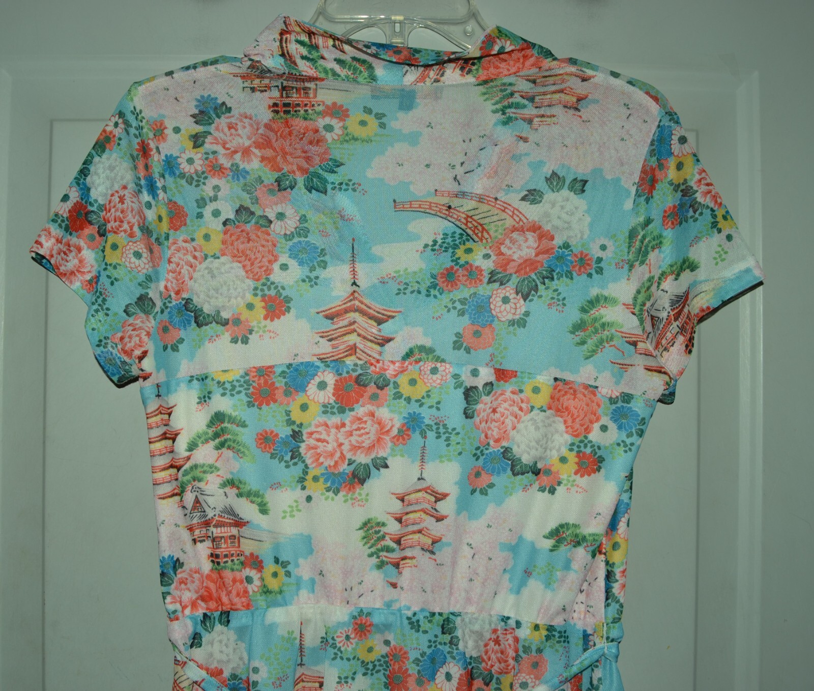 KING LOUIE EMMY BLOSSOM DRESS VINTAGE INSPIRED RETRO NETHERLANDS MEDIUM 8