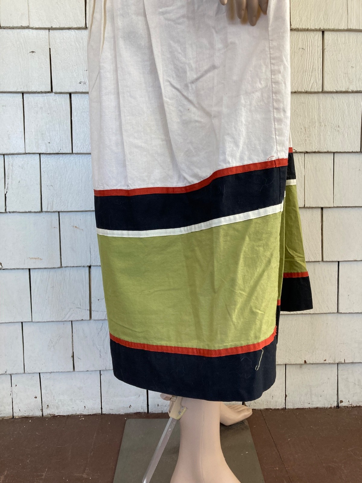 Vintage Festive Cottagecore 1970s Krist Gudnason California Dress Size Small