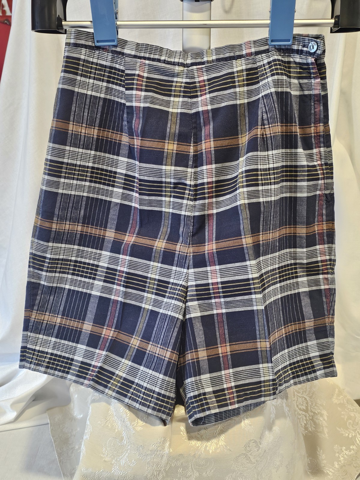Vintage Womens Side or Back Zipper High Waisted Shorts 3 Piece Lot 28″ Waist