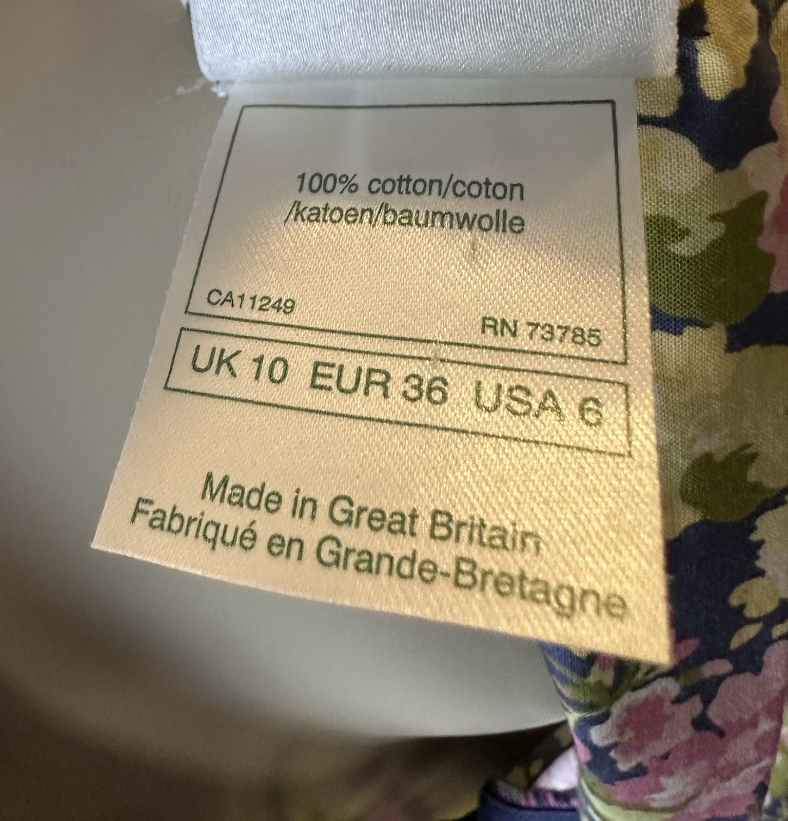 Pre-owned Vintage Laura Ashley Floral Print Maxi Dress Size 6