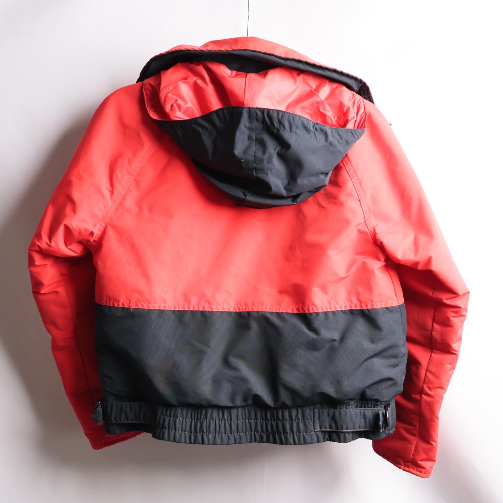 Vintage Roffe Red Black Color Block Womens Small Ski Jacket Retro Bold G0retex