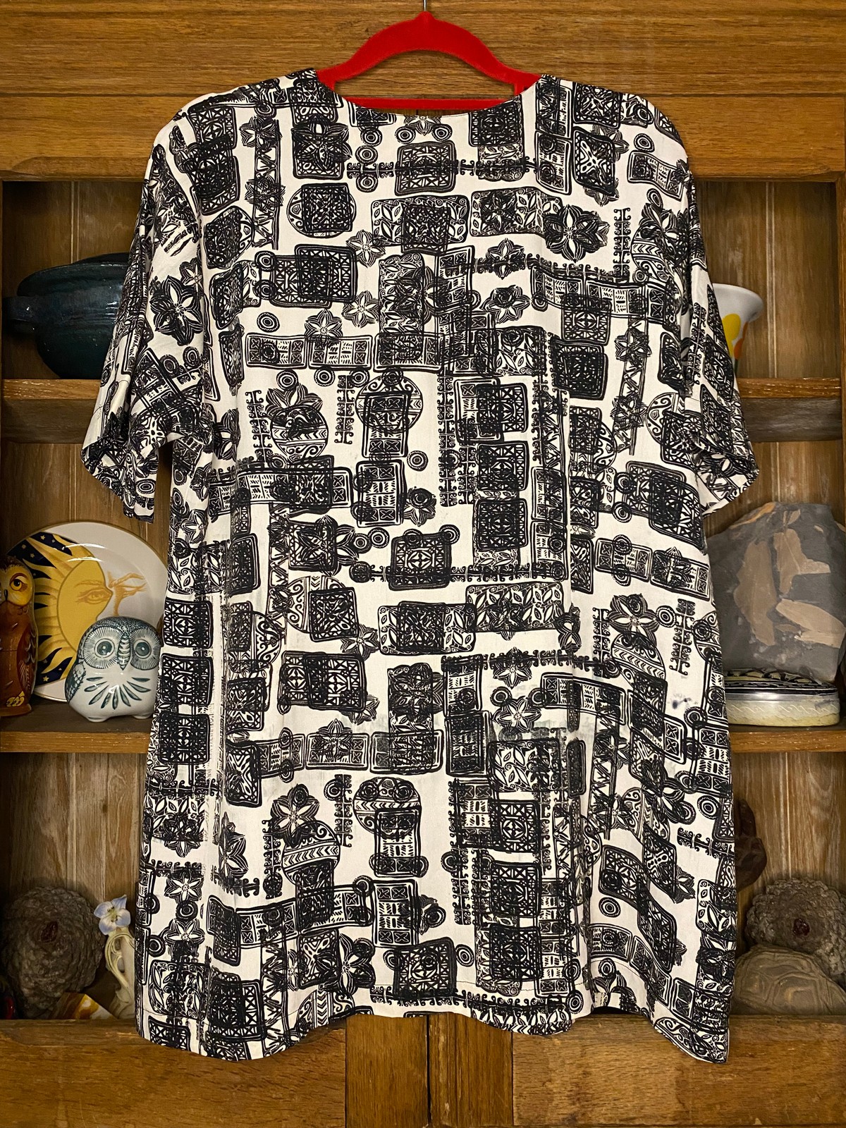 B+W Print Shirt Size 10