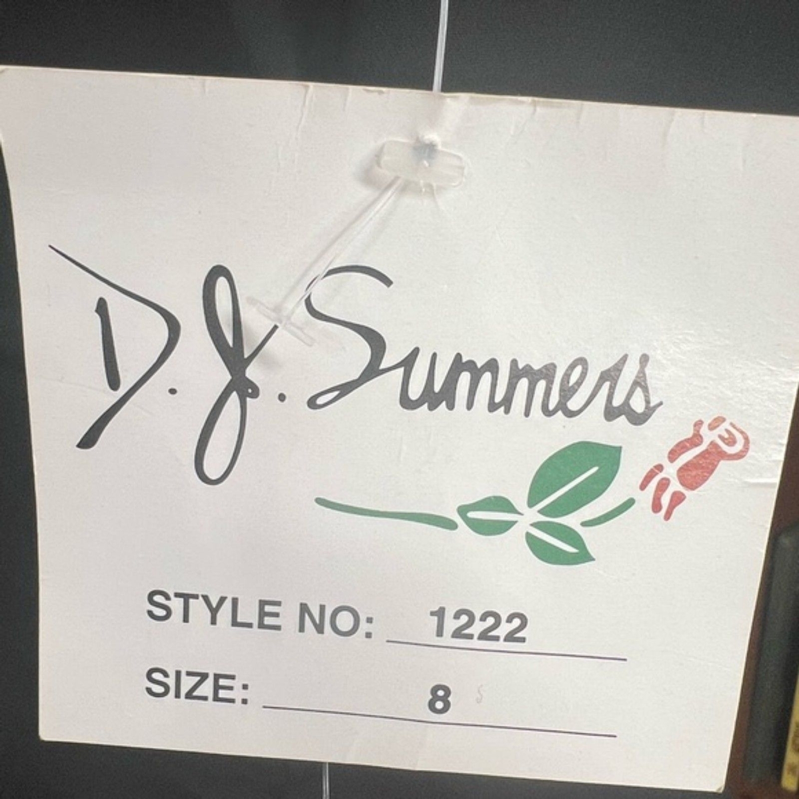 Vintage D.J. Summers Little Black Pleated Dress – Size 8
