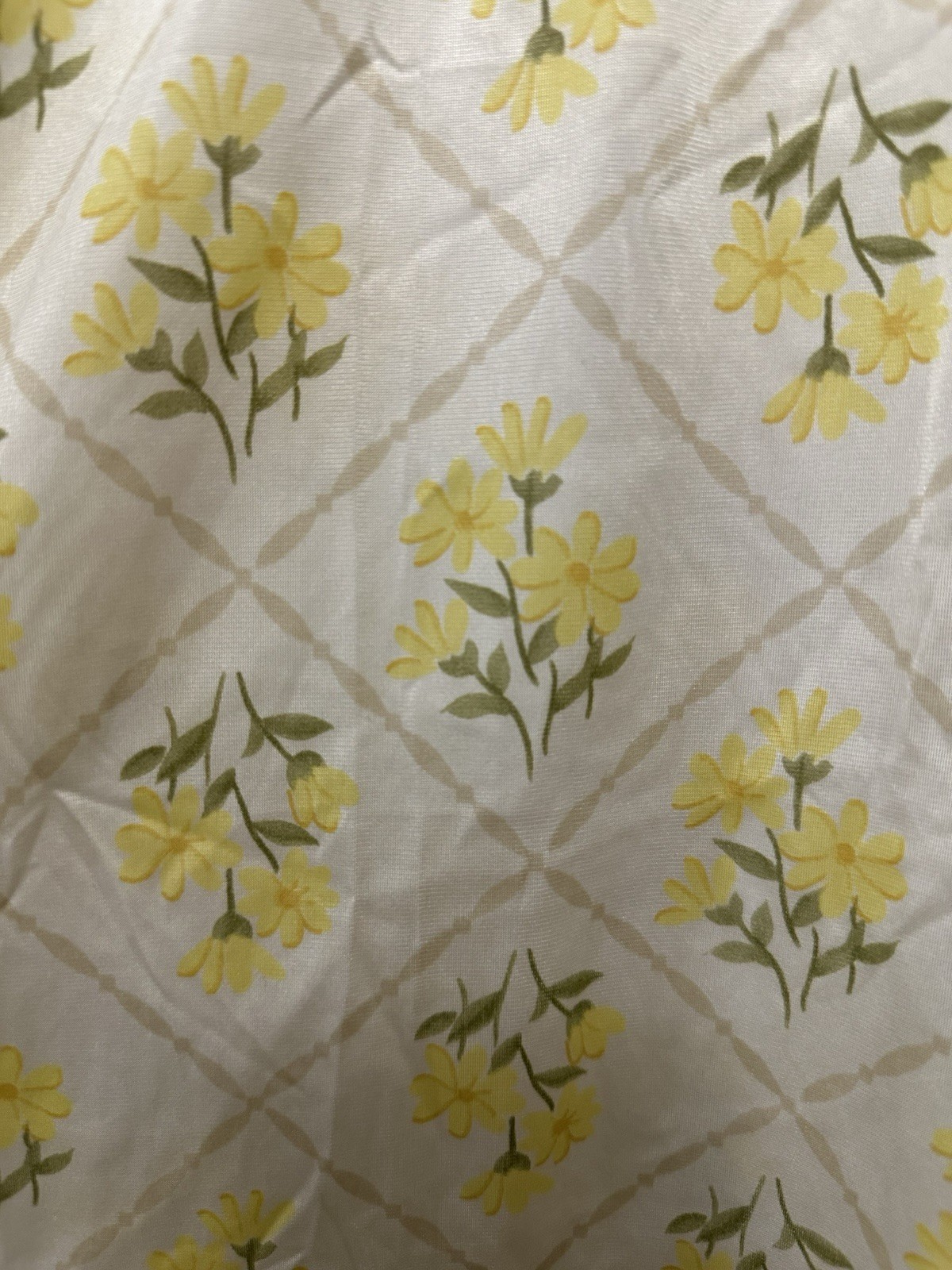 Vtg Van Raalte Floral Slip Skirt Cottage Retro Sz Small