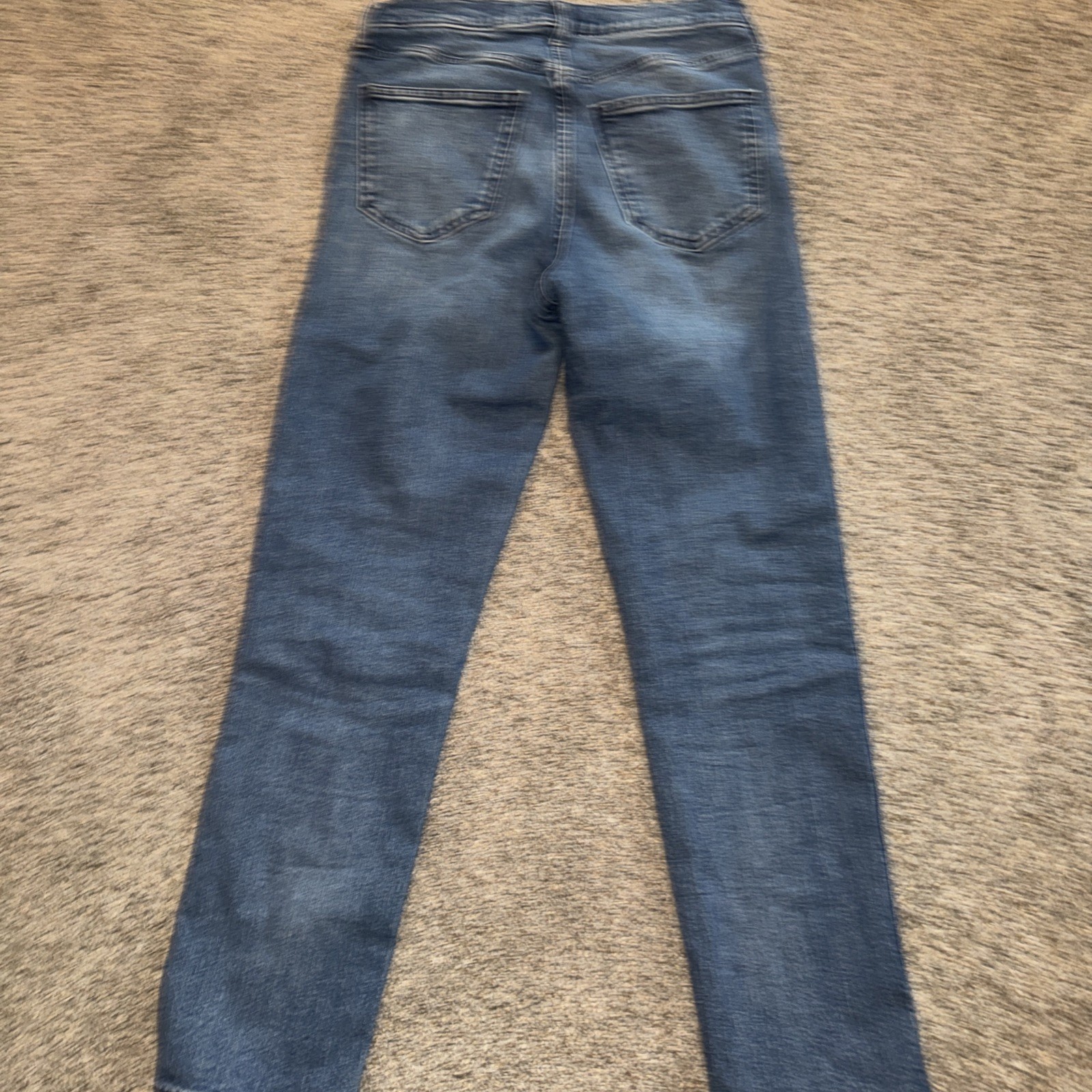 GAP Vintage Slim High Rise Jeans Medium Wash Size 8/29 Long Stretch