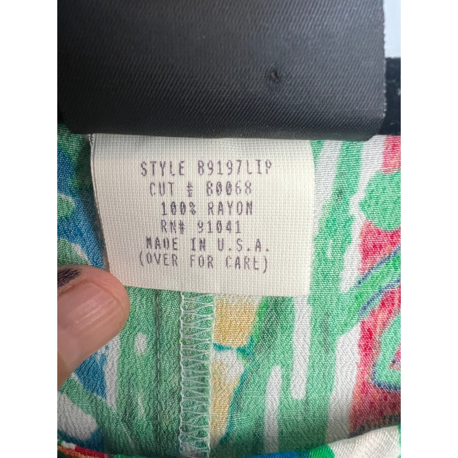 Vintage BIG HED Designs Sleeveless Maxi Dress SZ L Vibrant Print Vacation