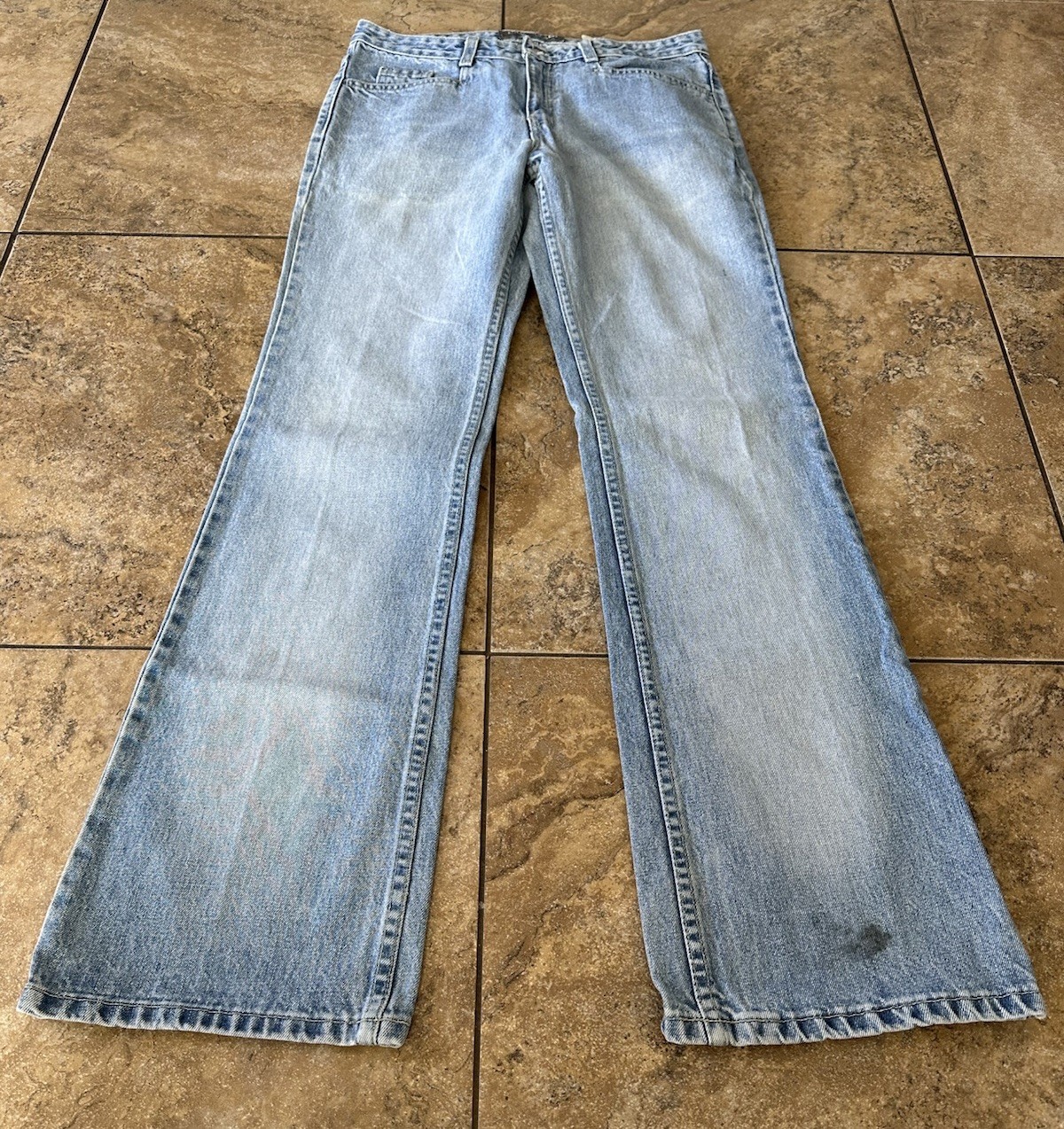 90s Silver Tab Levi’s Loose Fit Womens Size 7M Light wash Vintage 30×32 Blemish