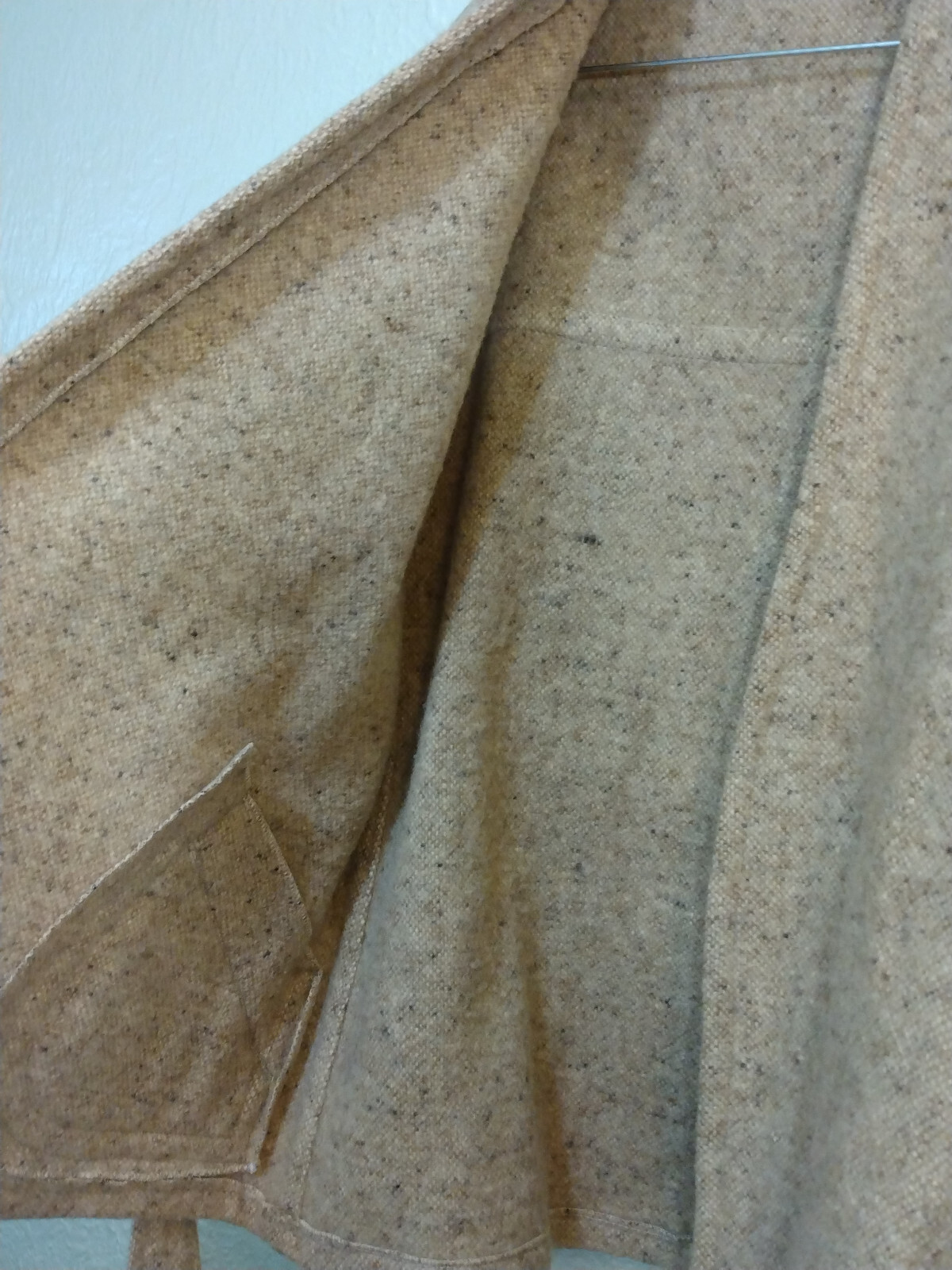 Vintage Boru Jimmy Hourihan of Dublin Wool Coat Gi Belted