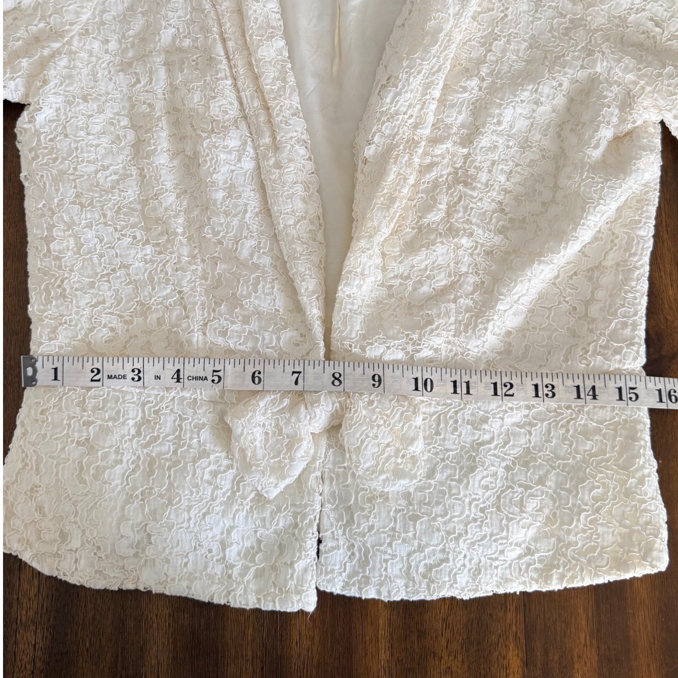 Vintage 1960s Ivory Lace Skirt Suit Set Peplum Jacket and Pencil Skirt 2 Piece