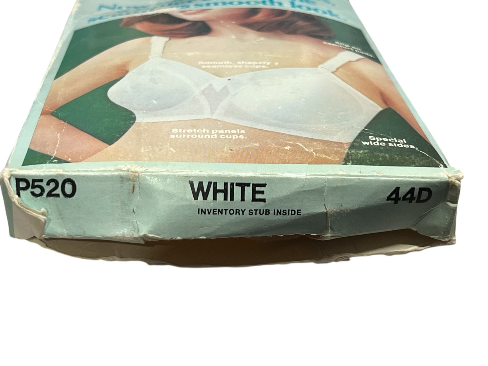 44 D VTG 70s NOS Exquisite Form BRA FUL-LY Seamless Cup P520 44D Fuller Figures