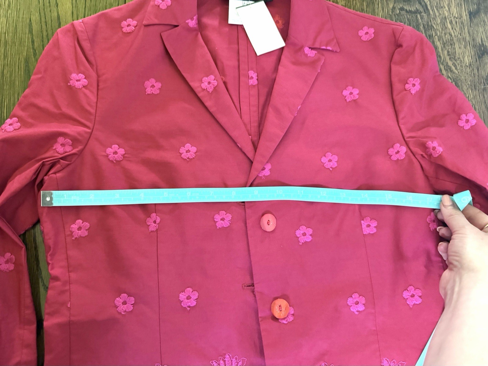 Romeo Gigli Vintage Dead Stock Womens Floral Embroidered Blazer Pant Coord Suit