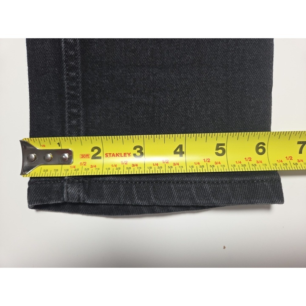 Everlane The Curvy High-Rise Skinny Jeans Womens 34×34 Black Denim