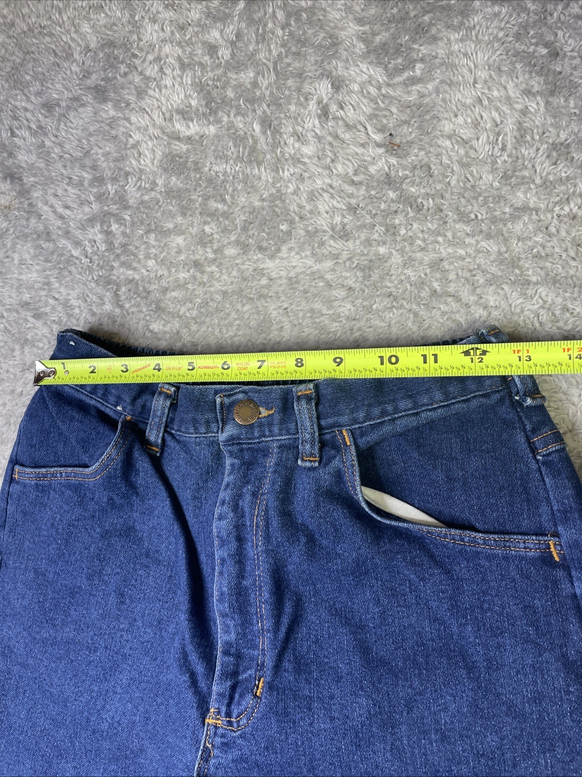 Vintage 70s „lady maverick” Women’s High Waist Denim Stretch Jeans 26×25
