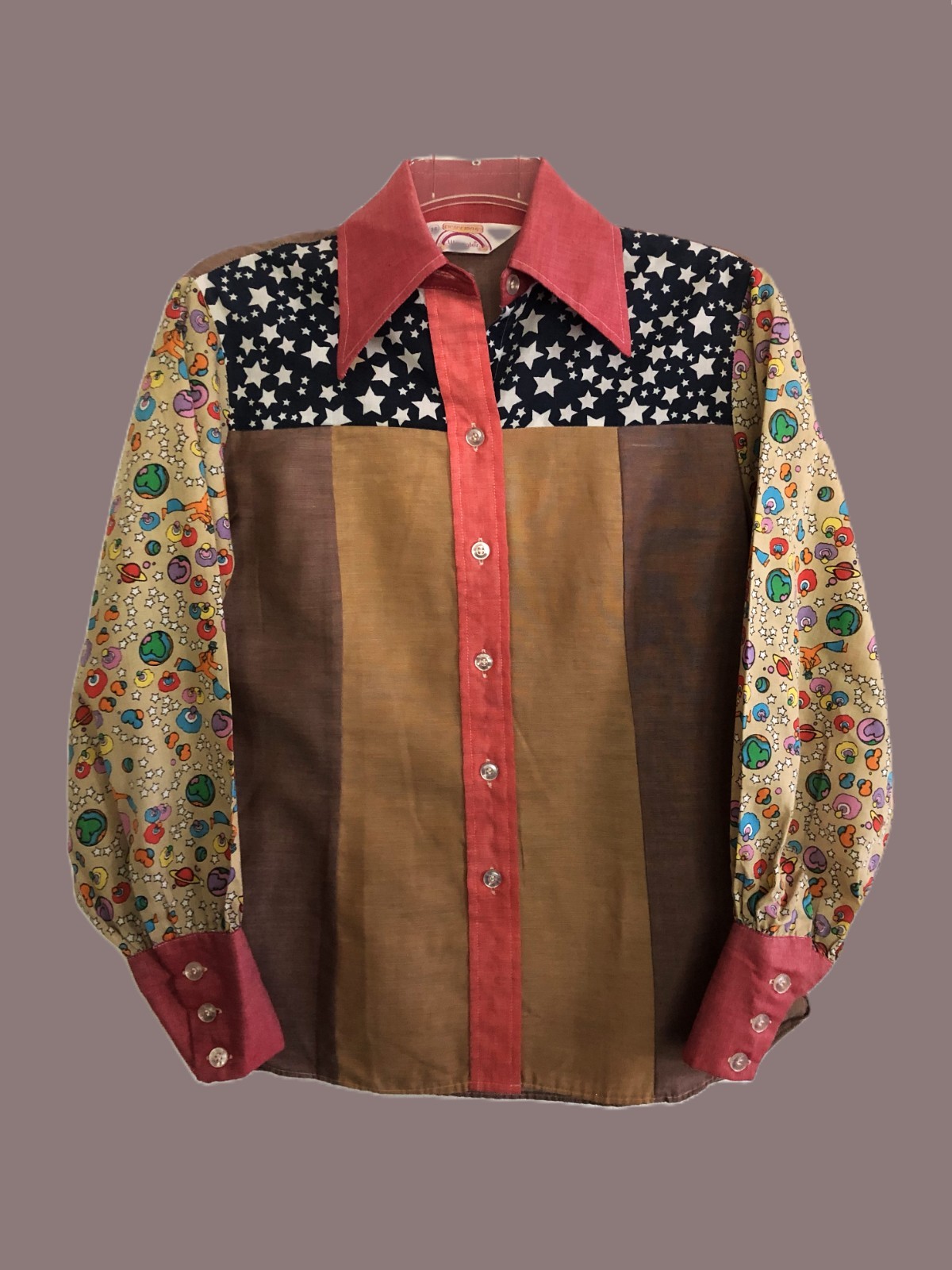 Vintage 60’s/70’s Peter Max Wrangler Shirt/Blouse (Size 34)
