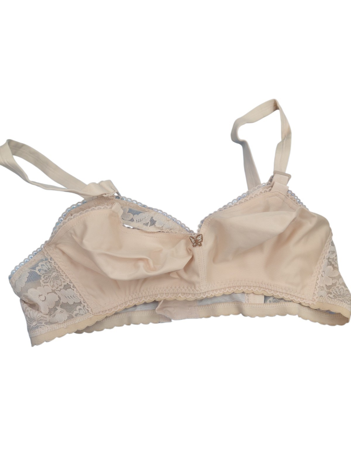 Vintage Lady Cameo Lingerie Bra Size 36D