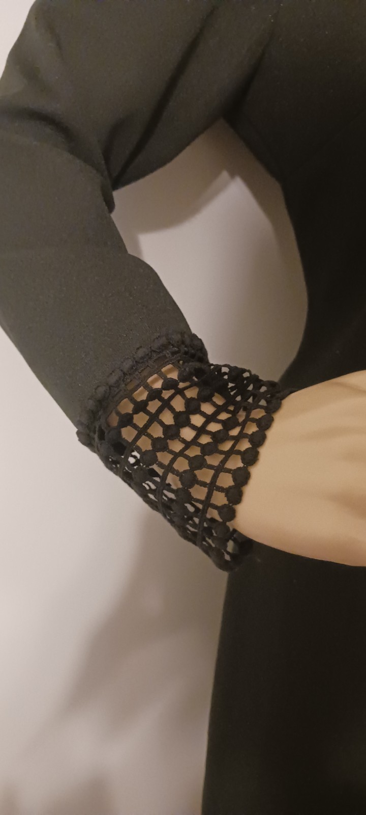 vintage black dress 60s/70s