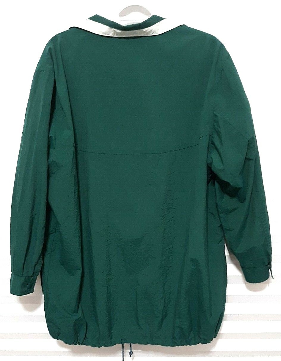 Vintage Windbreaker Nylon Jacket 1980s Andy Johns Women’s Size Medium