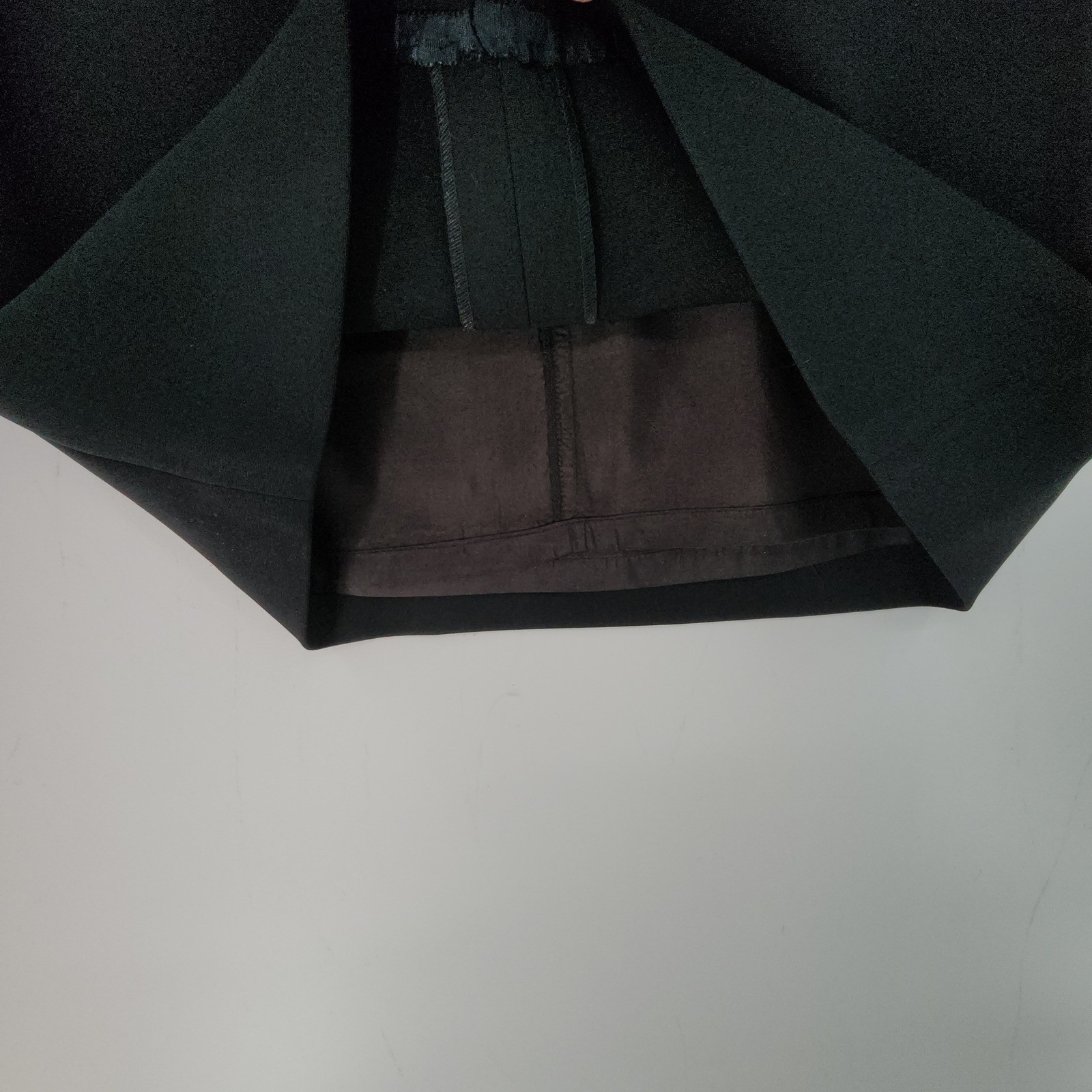Vtg Jennifer George by Night Midi Dress S 4-6 Black Cocktail Party Evening LBD
