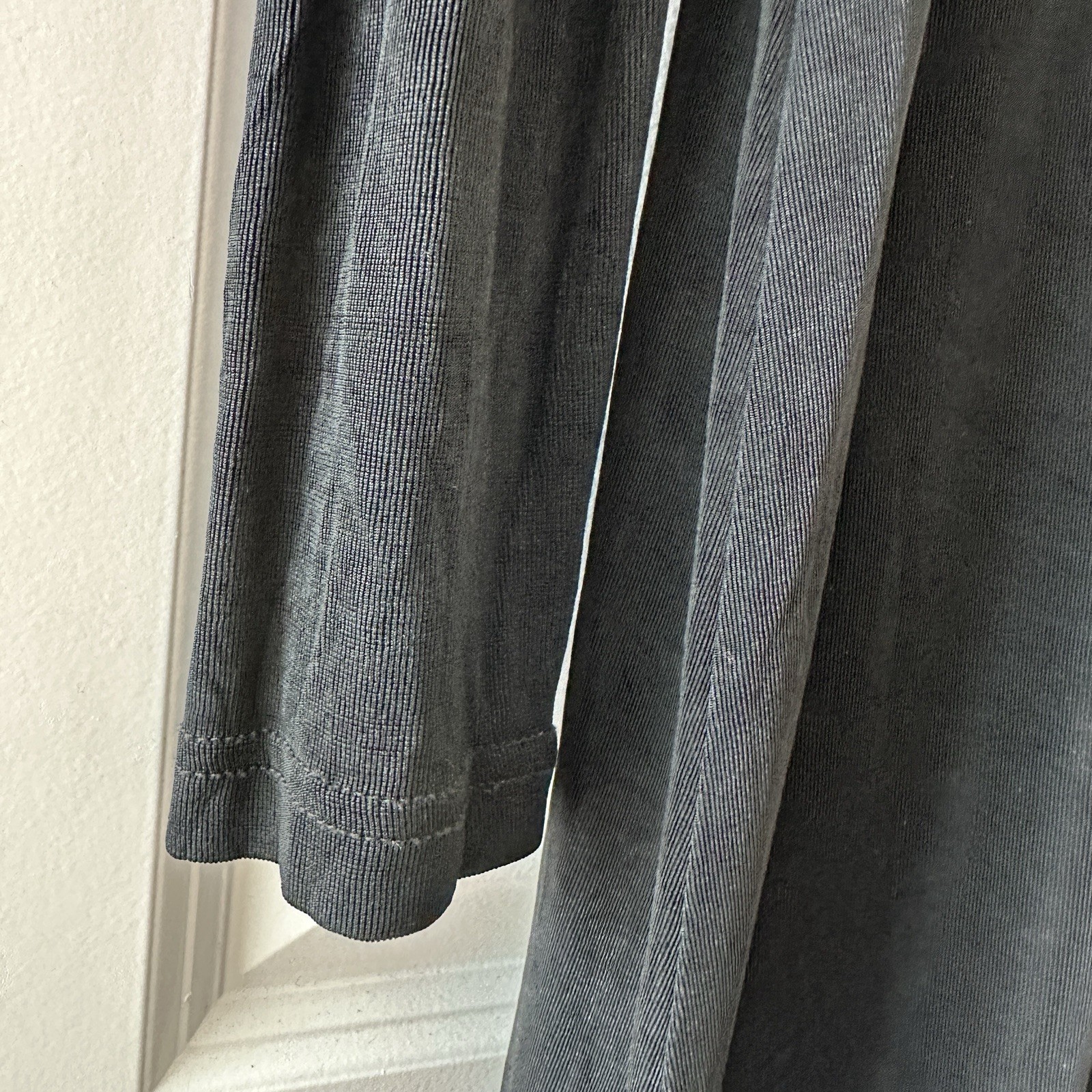 Vintage 90s Gap Black Long Sleeve Maxi Dress Women’s Size Small Witchcore
