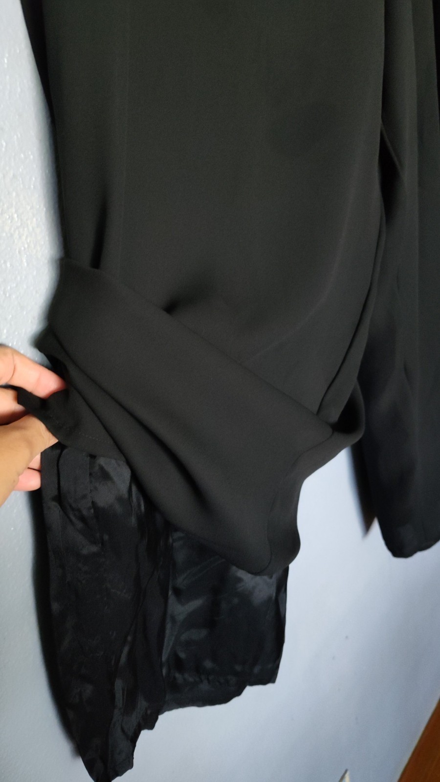 Women’s Vintage Size XL Black Lacy Afternoon Dress Pants Elastic Waist