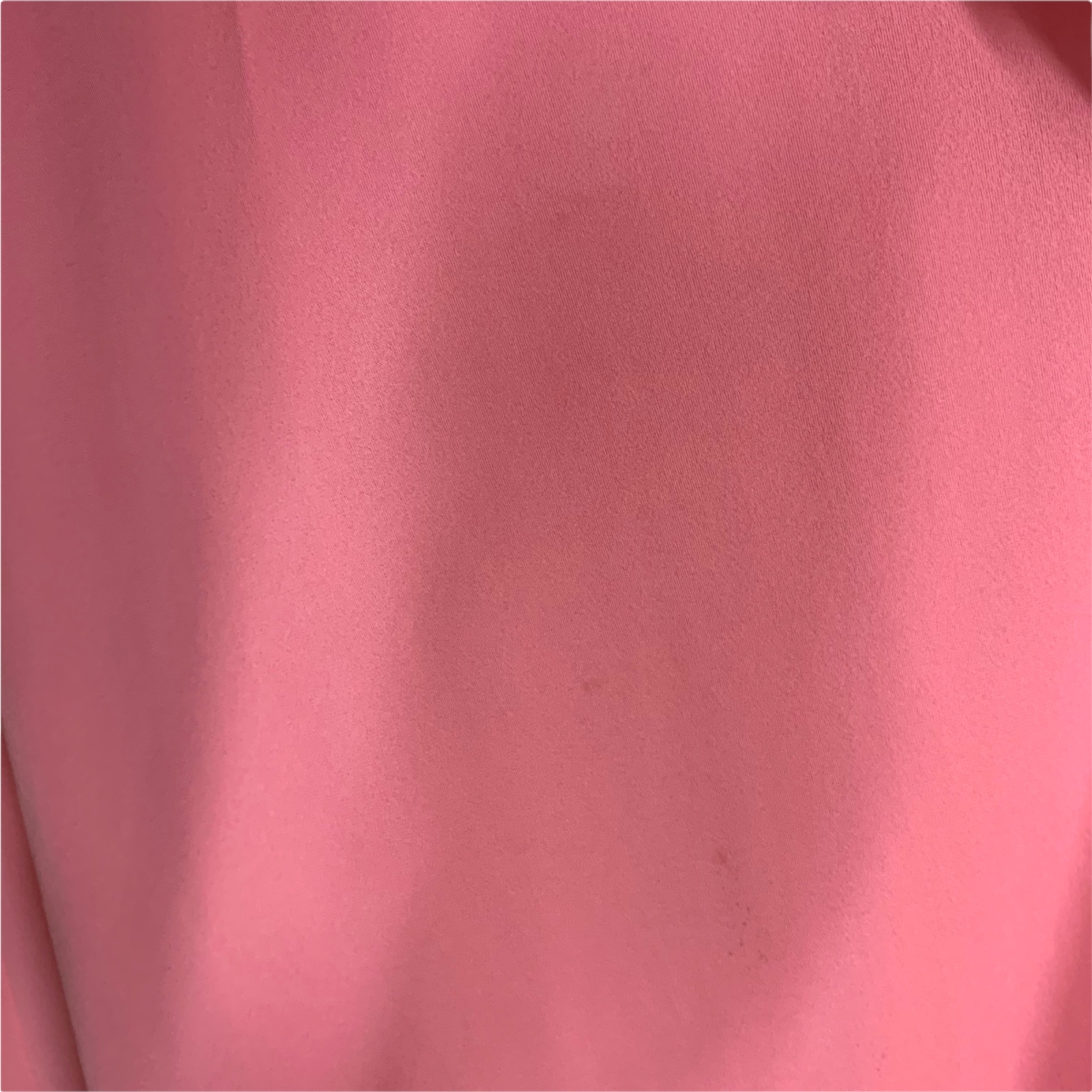 Vintage 60s Dutchmaid Pink Nylon Lace Trim House Dress Large
