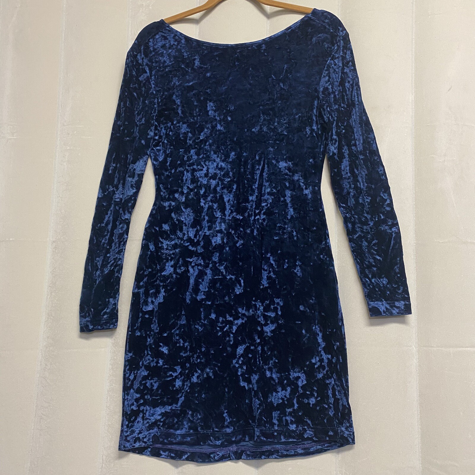 Vintage Tapemeasure Women’s Dress Large Velvet Velour Dark Romantic Whimsigoth