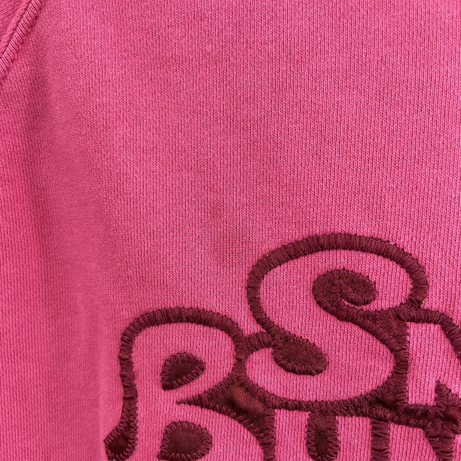 Y2K Vintage Old Navy Hoodie Sweatshirt 2XL Pink Snow Bunny Cyber Fairy Grunge