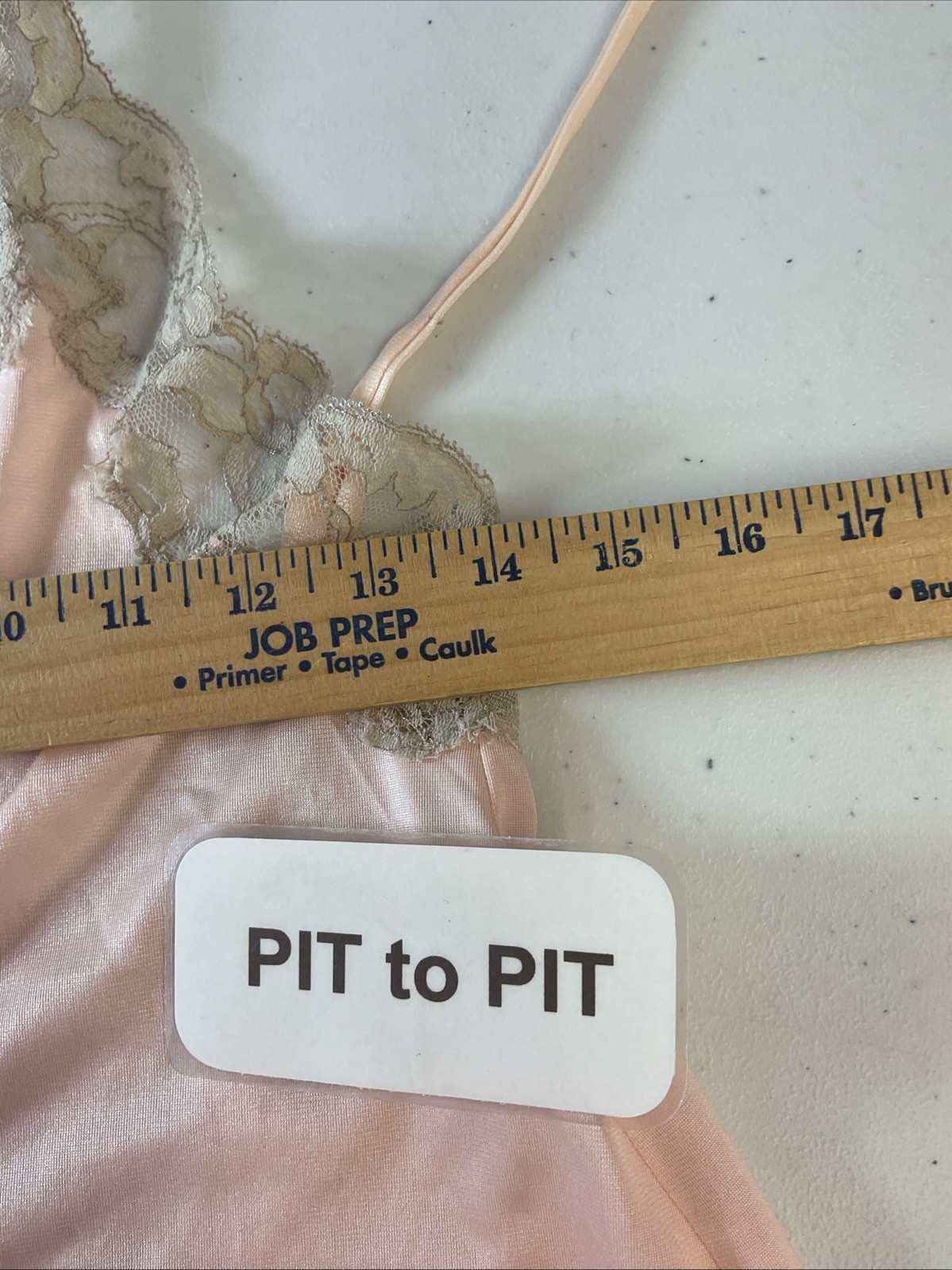 Glydons Of Hollywood Vtg Long Nightgown Lace Bodice Size M PInk Satin Lingerie