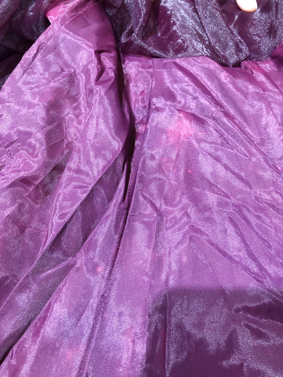 VTG 80’s-90’s Garden /Tea Party Burgundy Rockabilly Bridesmaids Dress ~AS IS!!!