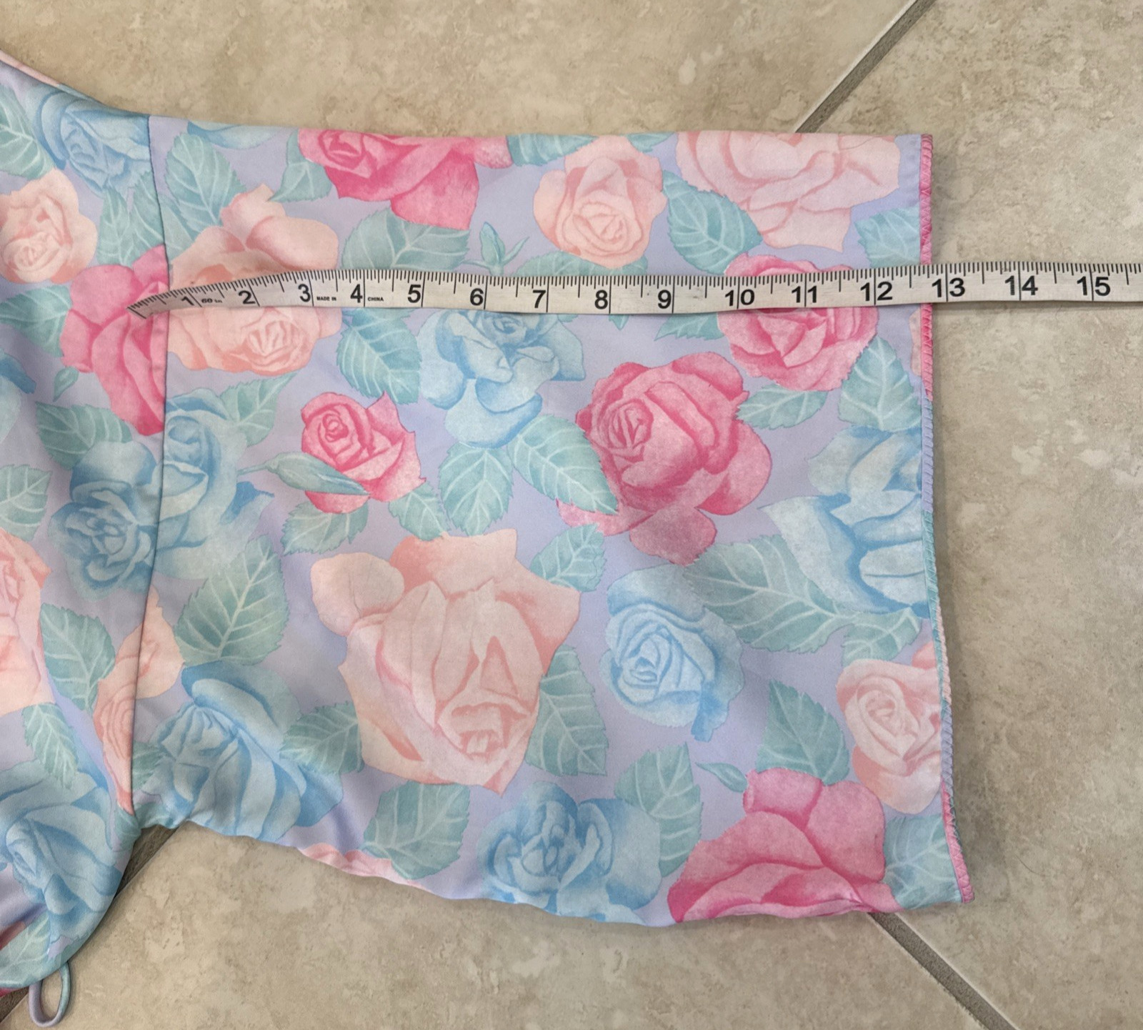 VTG Givenchy Intimité Paris Set Sz M Floral Robe & Peignoir Pastel Golden Girls*