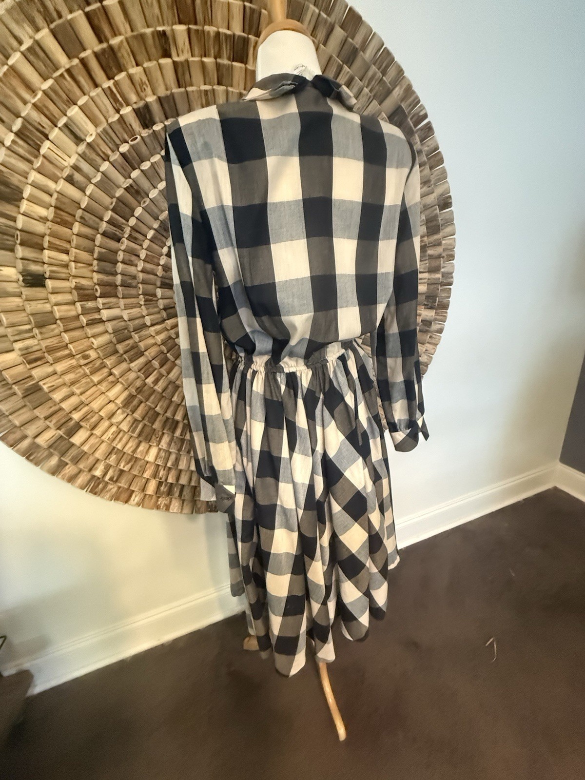 This J.C. Penny dress is from the mid. 1970’s. Light weight