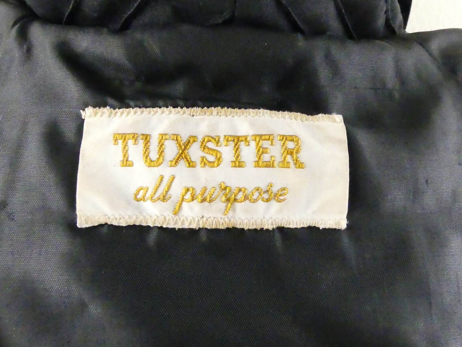 Tuxster All Purpose 1960’s 100% Cotton Pintuck Cape Cloak One Size
