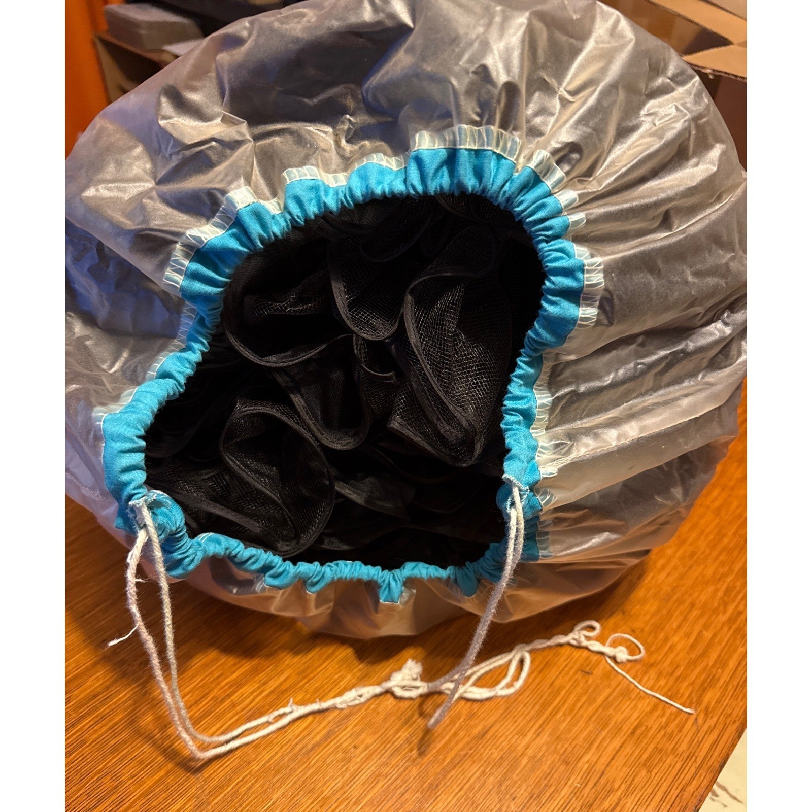 Malco Modes Partners Please Black Tiered Petticoat Crinoline Skirt Vintage Small
