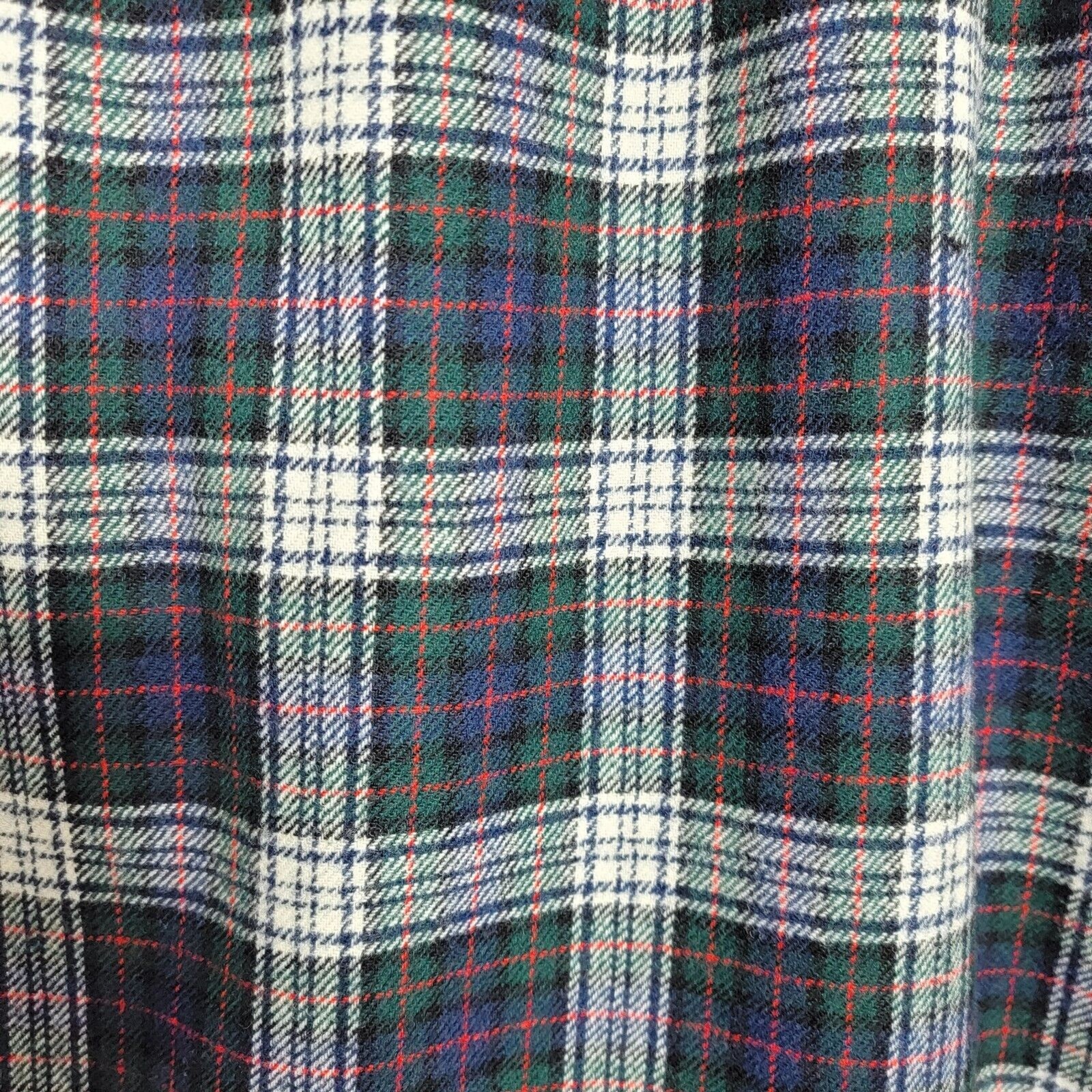 Vintage Pendleton Tartan Plaid Wool Skirt USA sz 16 (med/lg) Vtg Lined A-Line