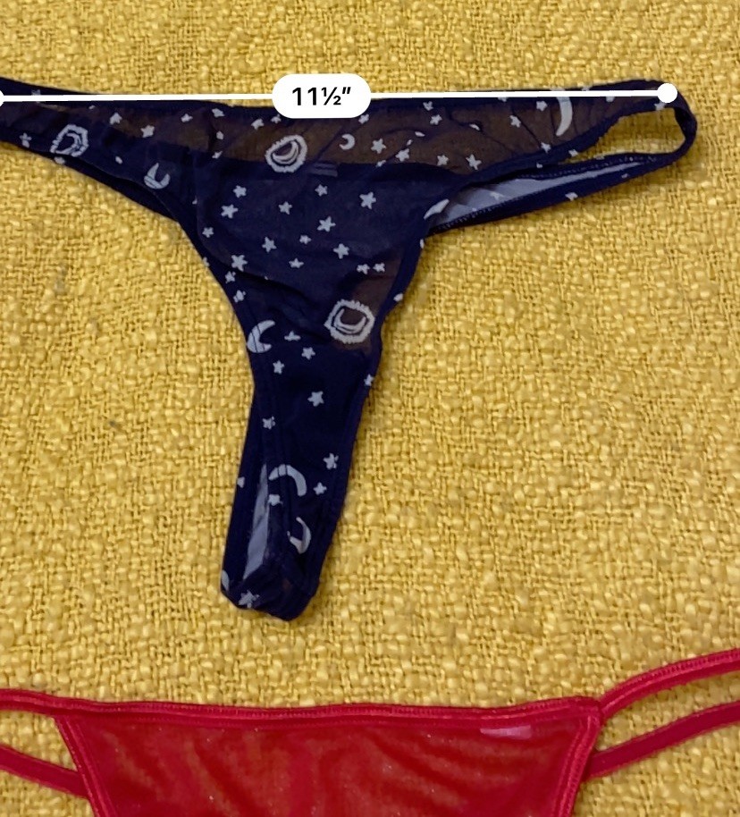Lote 2 Vintage Pantis#72