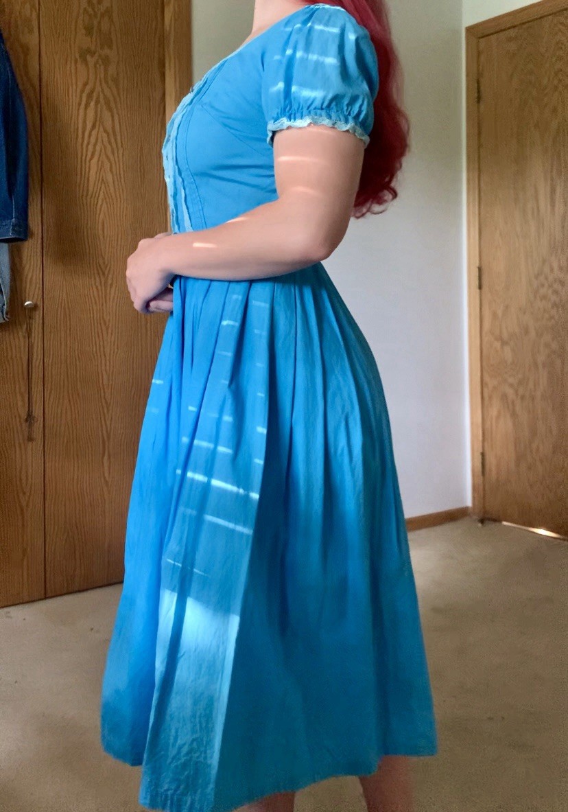 Vintage 1950s Judy Palmer Cotton Day Dress