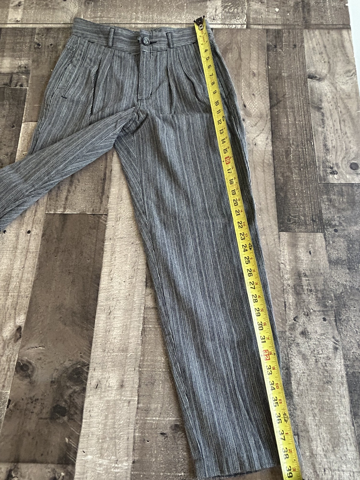 Vintage Lizwear High Rise Pleated Trouser Pant Size 10P Office Career Preppy