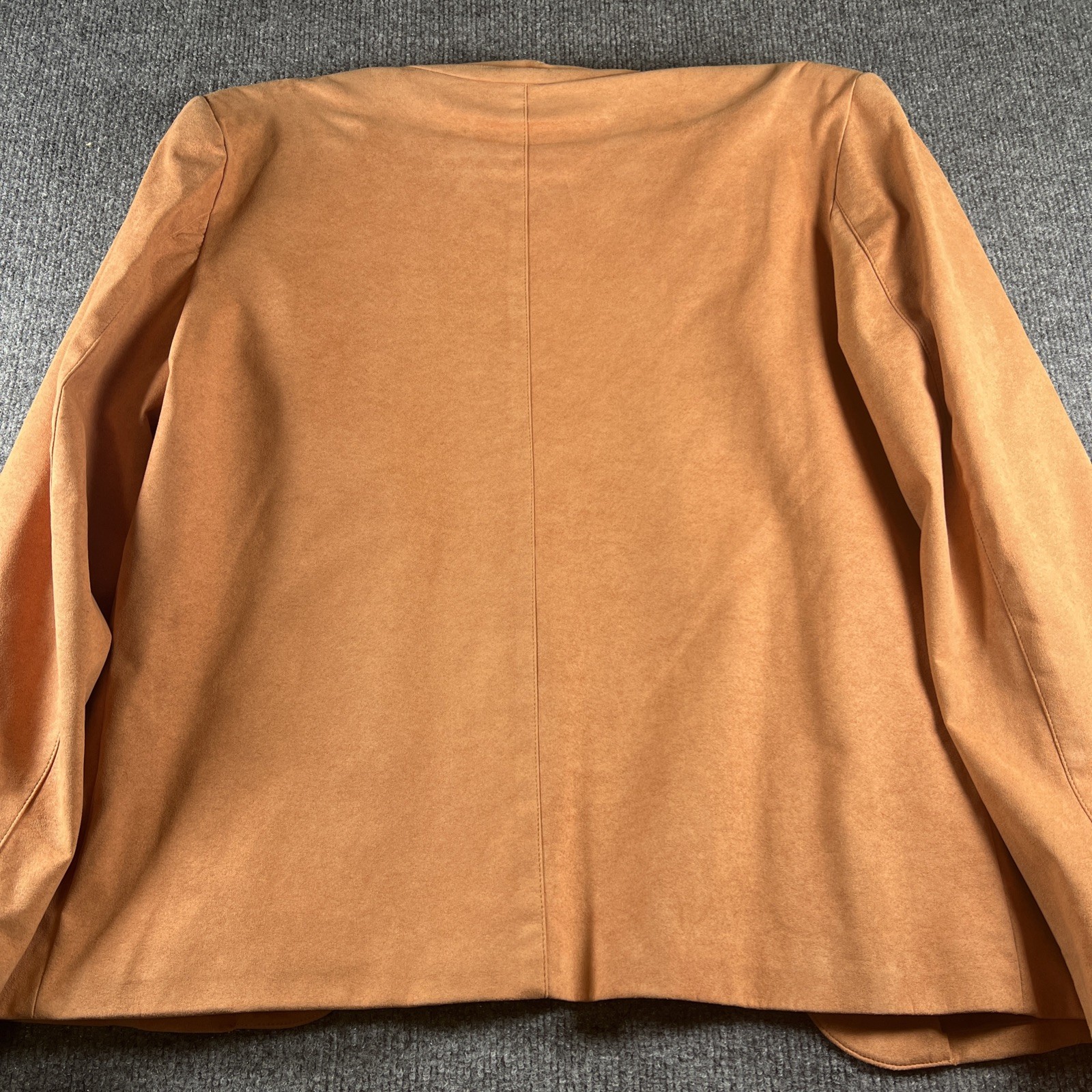 Vintage Patchington Suedmore Jacket And Skirt Peach Size 12 With Tags