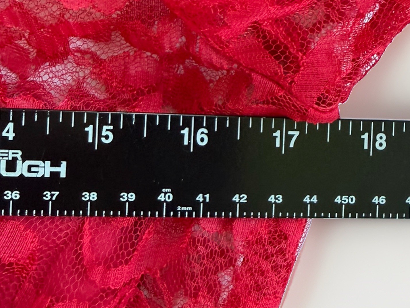 Vintage 80s Lace Satin Formal Dress Puff Sleeve Red Prom Homecoming Wedding READ