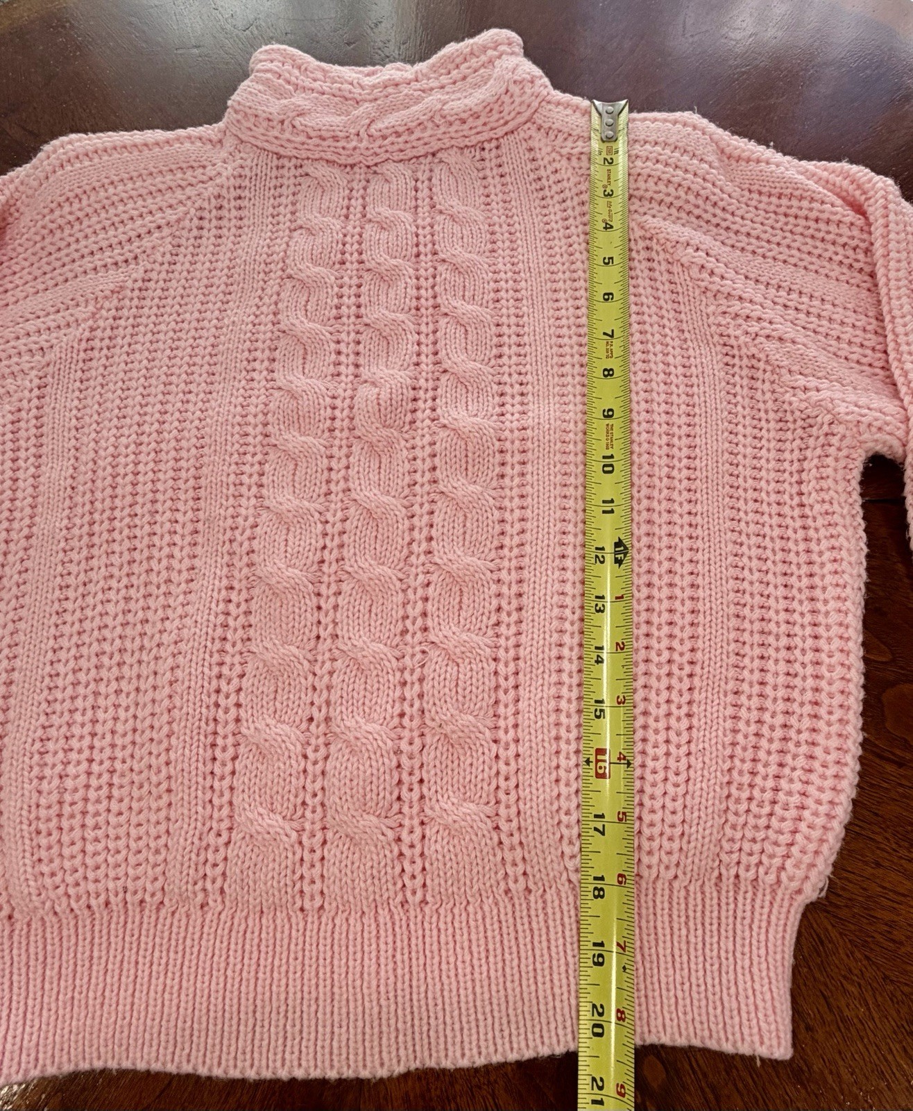 3 Vintage 1980s Women’s Pink, Blue, & Tan Sweaters