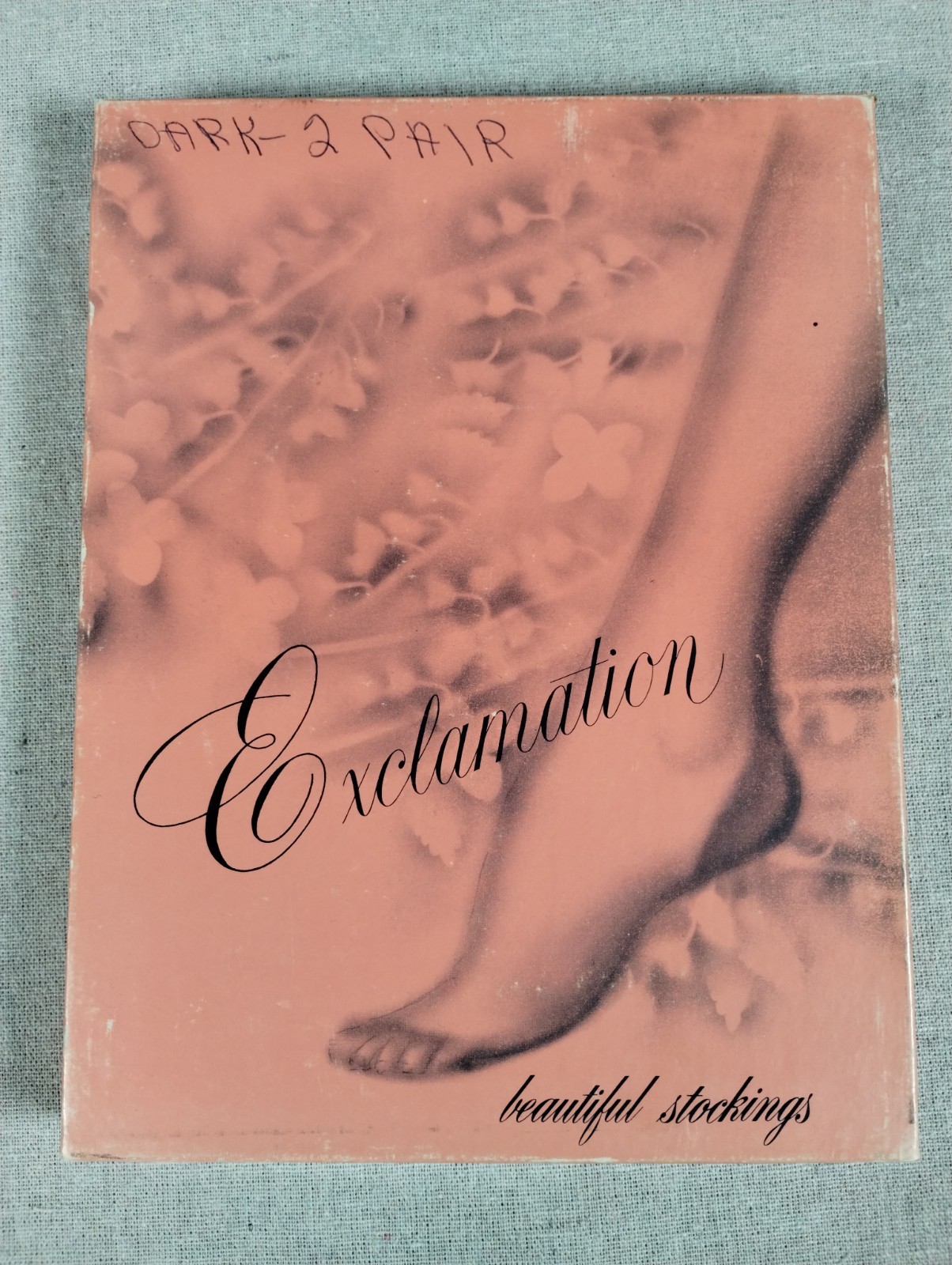Vintage Nylon Stockings Seamless Hosiery Irregulars Beige Size 10 NOS 2 Pairs