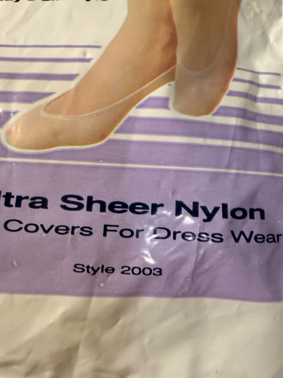 New Vintage Peds Foot Covers Size 5-6 1/2 Womens Set Of 3 NWT