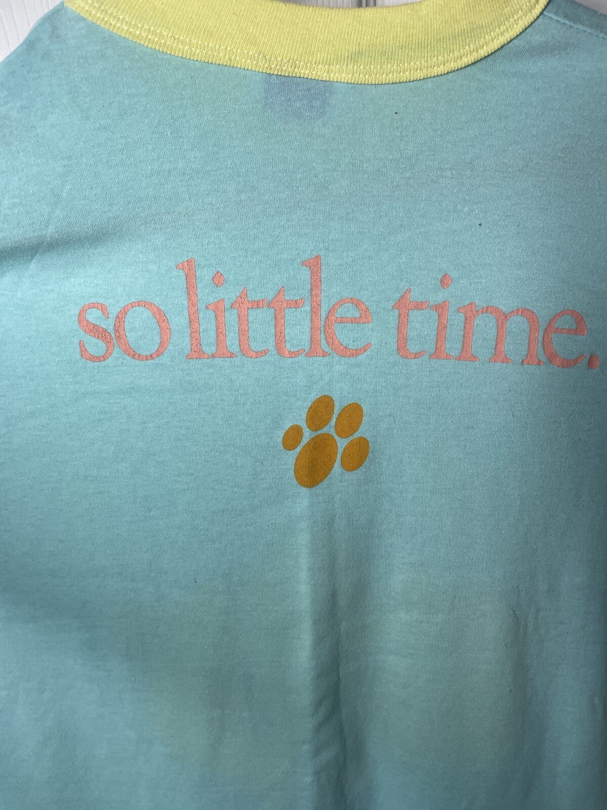 Vintage 70s Garfield Single Stitch Sleep Long Night T-Shirt Shopping Mall 1978