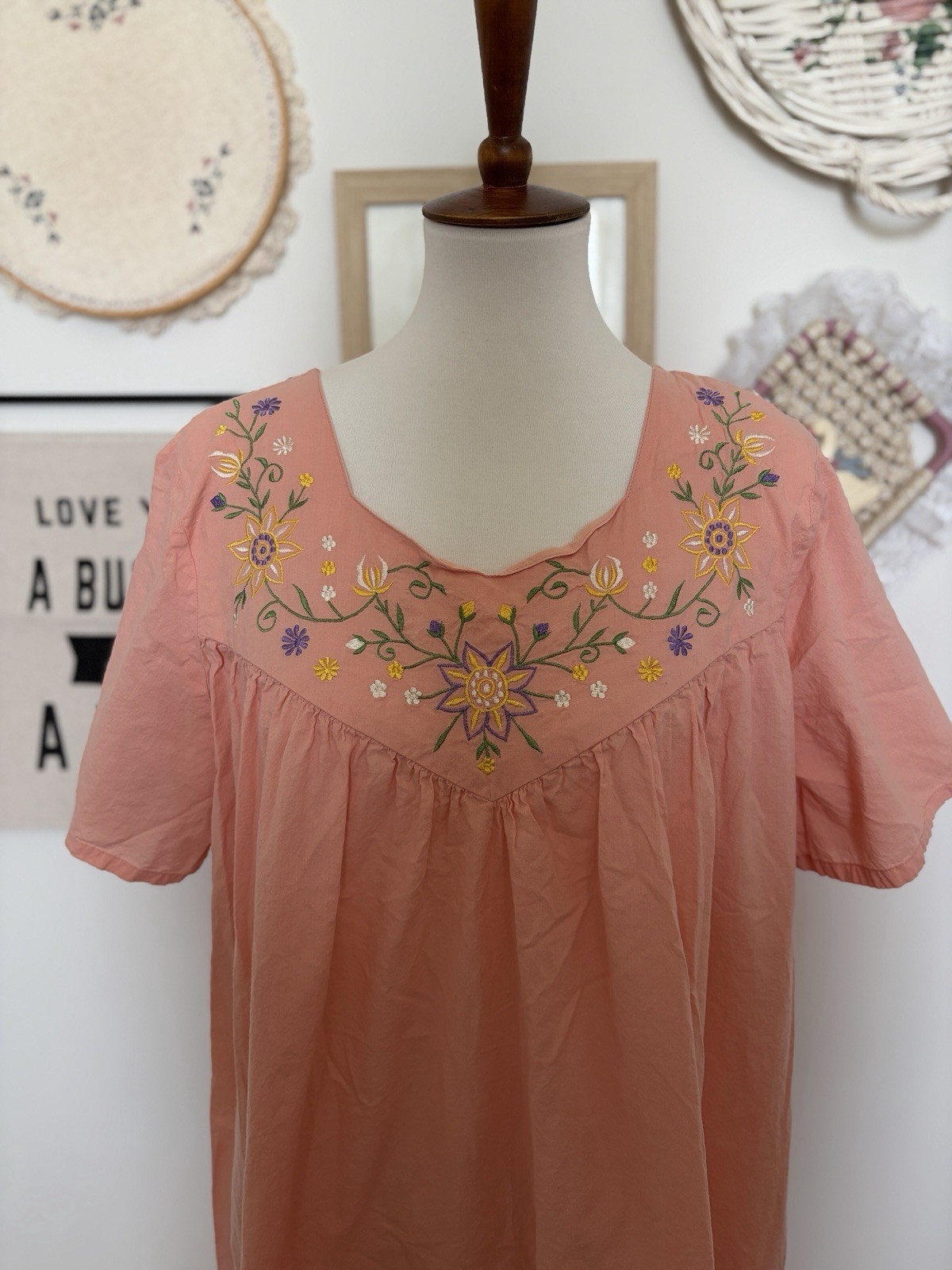Vintage Expressions Nightgown Dress