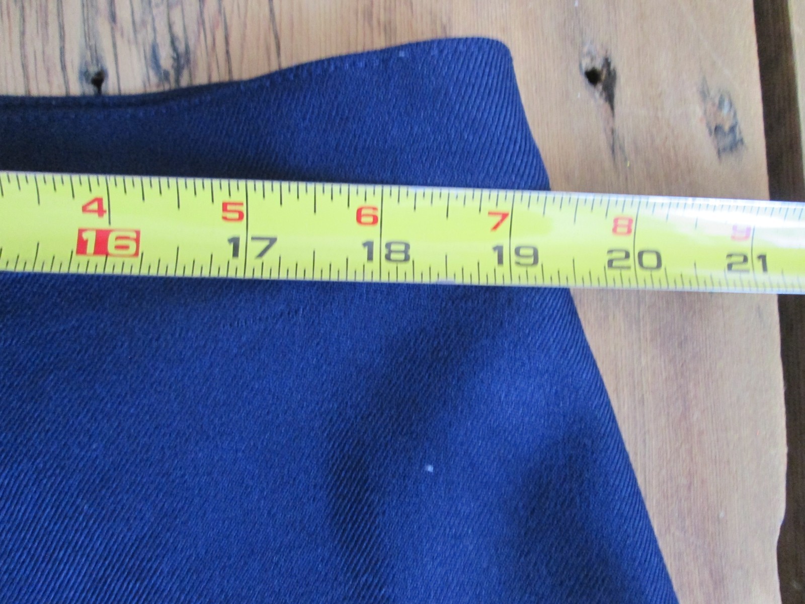 Vintage Women’s Levi’s Bend Over Slacks Pants 24WP 38×29 1970s Blue Polyester
