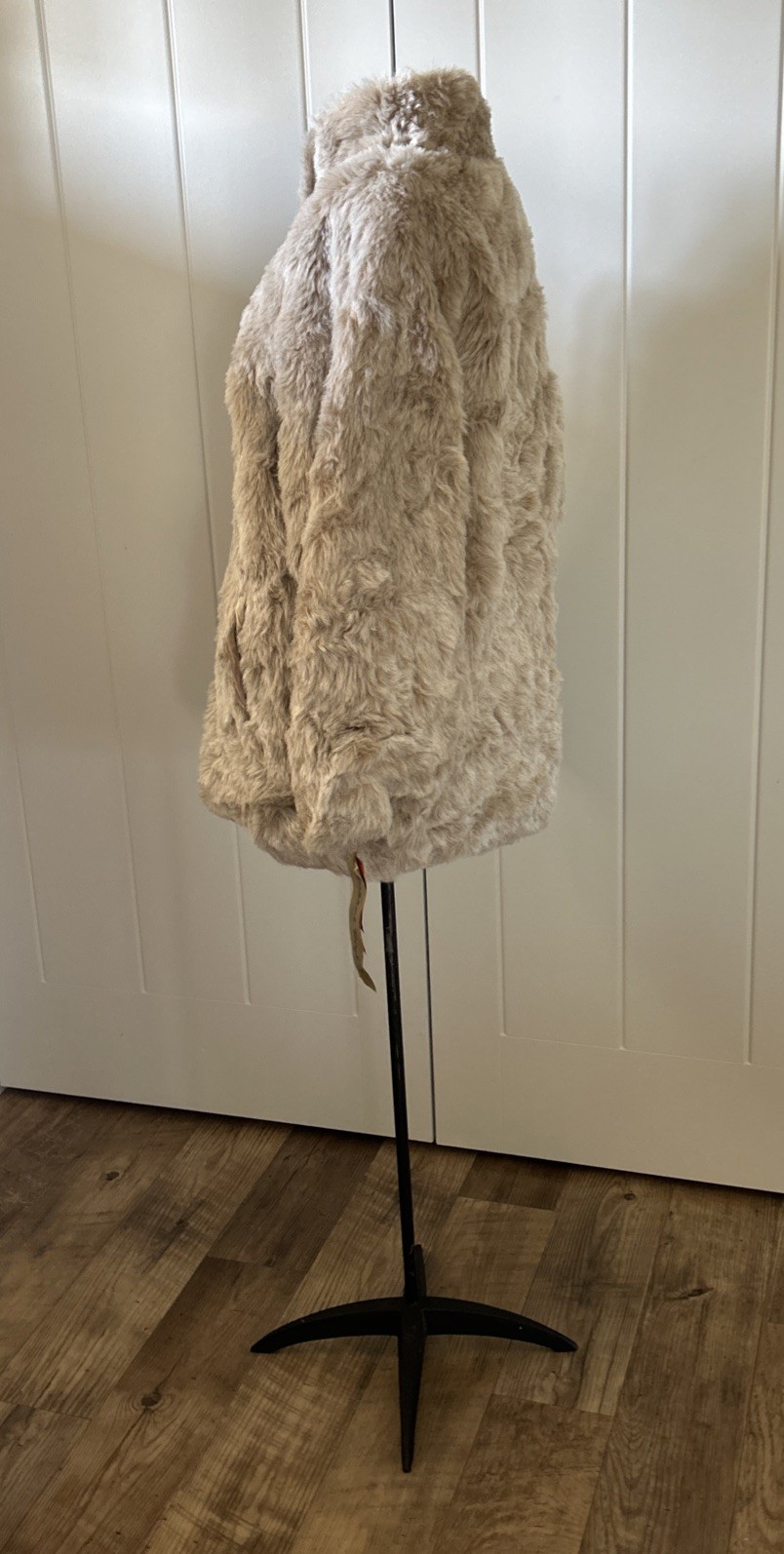 Vintage 1970’s Russel Taylor Faux Fur Reversible Jacket New With Tags Size 4