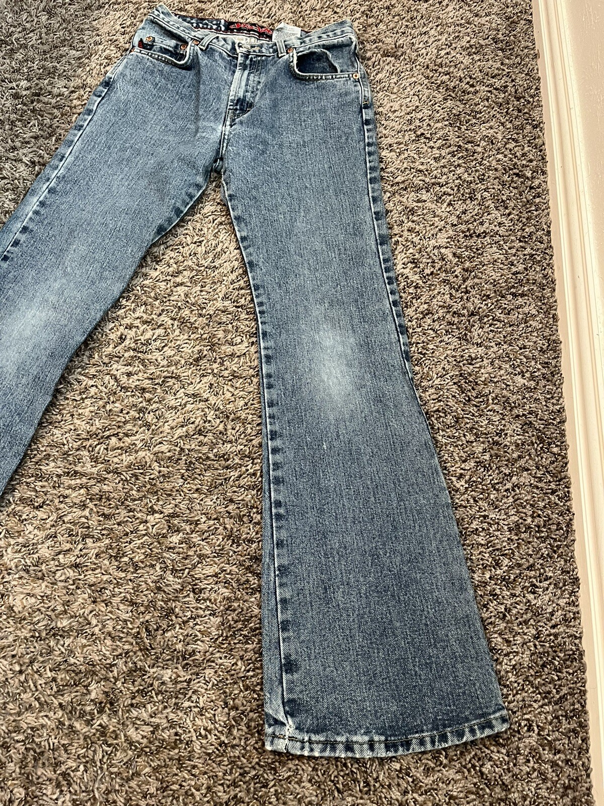 Vtg Jnco Jeans Basics Original Women’s Sz7 20” 1061 USA Style S1061 Cut#300106