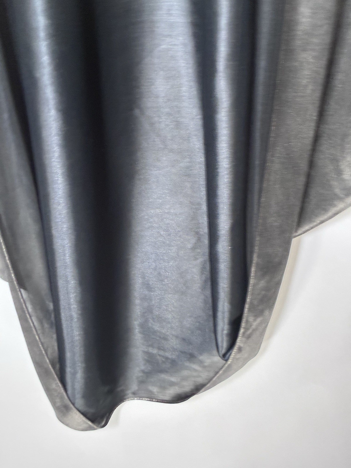 Vintage 80s Silver Batwing Size 15 /16 Top